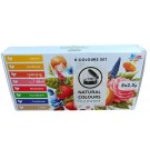 BARWNIKI NATURALNE W PROSZKU 8 KOLORÓW